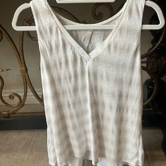 Textured Tank Cut Out Back